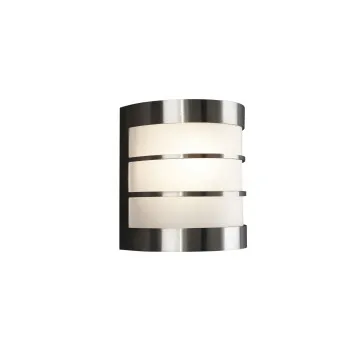 Philips Calgary acélszínű kültéri fali lámpa (PHI-8718696176757) E27 1 izzós IP44