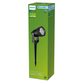 Philips Caper fekete LED kültéri leszúrható lámpa (PHI-8720169269217) LED 1 izzós IP44