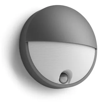 Philips Capricorn antracit mozgásérzékelős LED kültéri fali lámpa (PHI-8718696131169) LED 1 izzós IP44