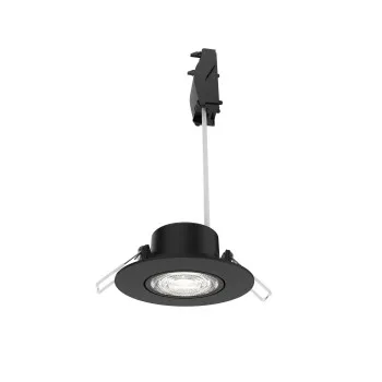 Philips Cilantro 3-pack fekete LED mennyezetbe építhető lámpa szett (PHI-8721103038050) LED 3 izzós IP20