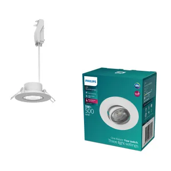 Philips Cilantro fehér LED mennyezetbe építhető lámpa (PHI-8721103037930) LED 1 izzós IP20