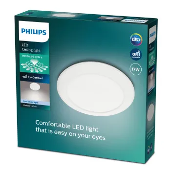 Philips Cinnabar fehér LED mennyezeti lámpa (PHI-8718696125793) LED 1 izzós IP20