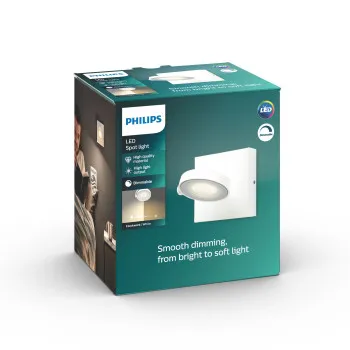 Philips Clockwork fehér LED fali/mennyezeti spotlámpa (PHI-8718291488132) LED 1 izzós IP20