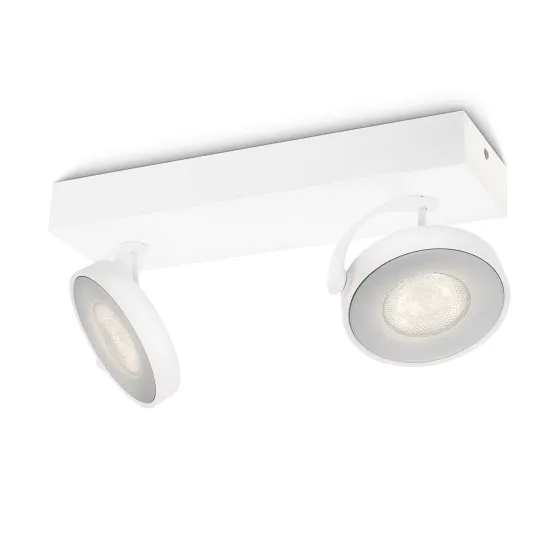 Philips Clockwork fehér LED fali/mennyezeti spotlámpa (PHI-8718291488156) LED 2 izzós IP20
