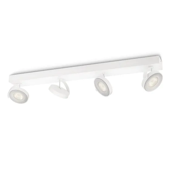 Philips Clockwork fehér LED fali/mennyezeti spotlámpa (PHI-8718291488439) LED 4 izzós IP20