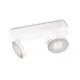 Philips Clockwork fehér LED fali/mennyezeti spotlámpa (PHI-8718696154519) LED 2 izzós IP20