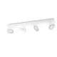 Philips Clockwork fehér LED fali/mennyezeti spotlámpa (PHI-8718696154526) LED 4 izzós IP20