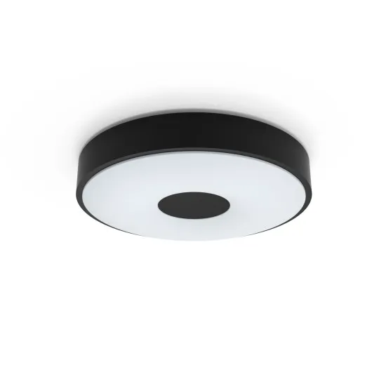 Philips Coiner fekete LED mennyezeti lámpa (PHI-8720169301290) LED 1 izzós IP20