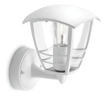 Philips Creek fehér kültéri falikar (PHI-8718291443476) E27 1 izzós IP44