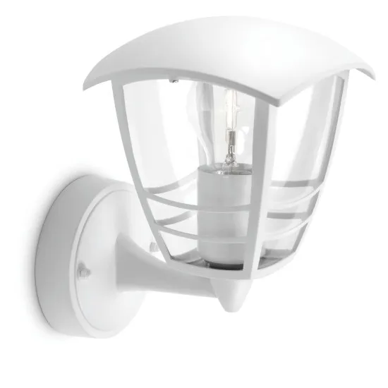 Philips Creek fehér kültéri falikar (PHI-8718291443476) E27 1 izzós IP44
