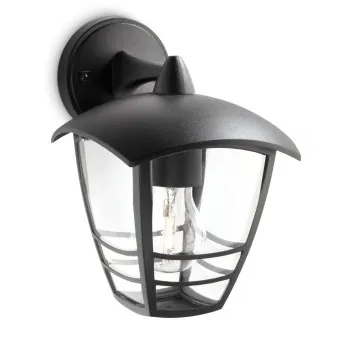 Philips Creek fekete kültéri falikar (PHI-8718291443483) E27 1 izzós IP44