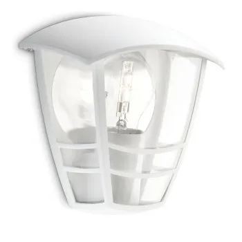 Philips Creek fehér kültéri fali lámpa (PHI-8718291443537) E27 1 izzós IP44