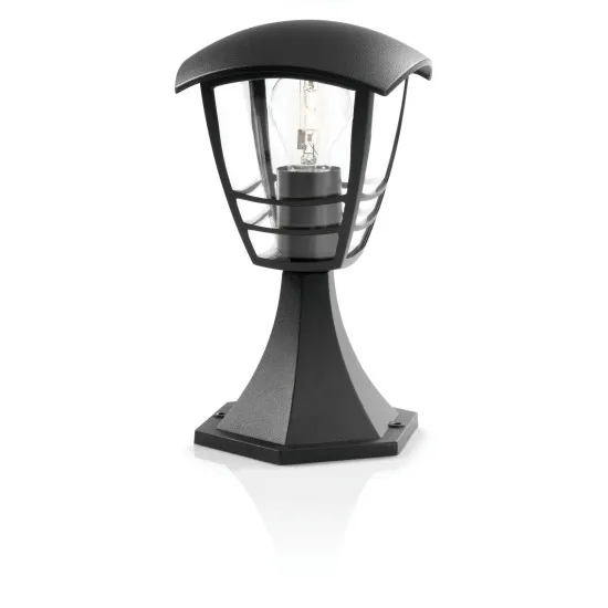 Philips Creek fekete kültéri állólámpa (PHI-8718291443544) E27 1 izzós IP44