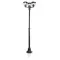 Philips Creek fekete kültéri állólámpa (PHI-8718291443582) E27 3 izzós IP44