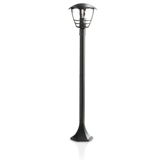 Philips Creek fekete kültéri állólámpa (PHI-8718291443940) E27 1 izzós IP44