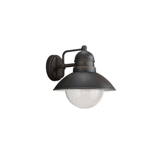 Philips Damascus rozsdaszínű kültéri falikar (PHI-8718696176832) E27 1 izzós IP44