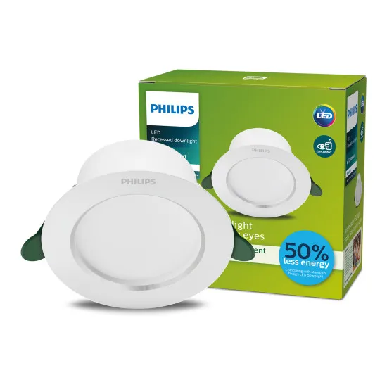 Philips Diamond fehér LED mennyezetbe építhető lámpa (PHI-8720169308084) LED 1 izzós IP20