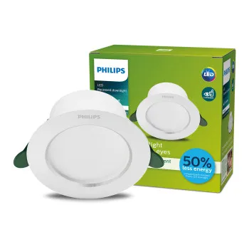 Philips Diamond fehér LED mennyezetbe építhető lámpa (PHI-8720169308107) LED 1 izzós IP20