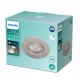 Philips Dive nikkel fürdőszobai LED mennyezetbe építhető lámpa (PHI-8718699755669) LED 1 izzós IP20/65