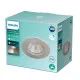 Philips Dive nikkel fürdőszobai LED mennyezetbe építhető lámpa (PHI-8718699755744) LED 1 izzós IP20/65