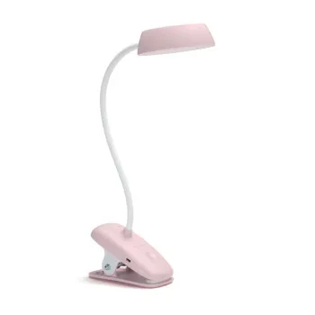 Philips Donutclip rózsaszín újratölthető LED csiptetős lámpa (PHI-8719514396876) LED 1 izzós IP20