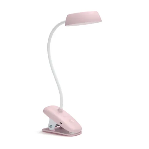 Philips Donutclip rózsaszín újratölthető LED csiptetős lámpa (PHI-8719514396876) LED 1 izzós IP20