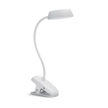 Philips Donutclip fehér újratölthető LED csiptetős lámpa (PHI-8719514396890) LED 1 izzós IP20