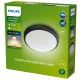 Philips Doris fekete LED kültéri mennyezeti lámpa (PHI-8719514417878) LED 1 izzós IP54