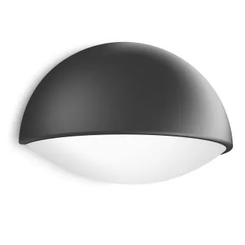 Philips Dust antracit LED kültéri fali lámpa (PHI-8718696120682) LED 1 izzós IP44
