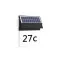 Philips Enkara fekete napelemes LED kültéri házszámtábla (PHI-8720169265462) LED 1 izzós IP44