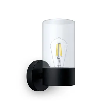 Philips Flareon fekete kültéri fali lámpa (PHI-8720169266537) E27 1 izzós IP44