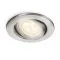 Philips Fresco ezüst kültéri mennyezetbe építhető lámpa (PHI-8718291502876) GU10 1 izzós IP23