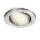 Philips Fresco ezüst kültéri mennyezetbe építhető lámpa (PHI-8718291502876) GU10 1 izzós IP23