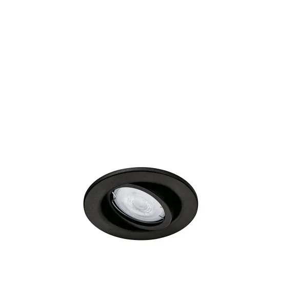 Philips Fresco fekete kültéri mennyezetbe építhető lámpa (PHI-8720169266858) GU10 1 izzós IP23