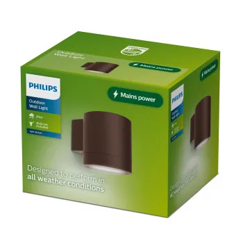 Philips Fylx barna kültéri falikar (PHI-8721103104939) GU10 1 izzós IP44