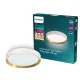Philips Hanno fehér-arany LED mennyezeti lámpa (PHI-8720169301375) LED 1 izzós IP20