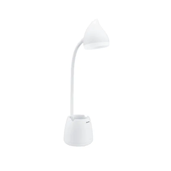 Philips Hat fehér újratölthető LED asztali lámpa (PHI-8719514443778) LED 1 izzós IP20