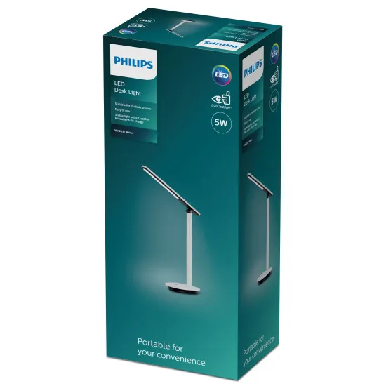 Philips Ivory fehér újratölthető LED asztali lámpa (PHI-8719514420410) LED 1 izzós IP20