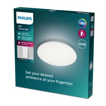 Philips Izso fehér LED mennyezeti lámpa (PHI-8720169196094) LED 1 izzós IP20