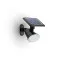 Philips Jivix fekete napelemes LED kültéri falikar (PHI-8720169265523) LED 1 izzós IP44