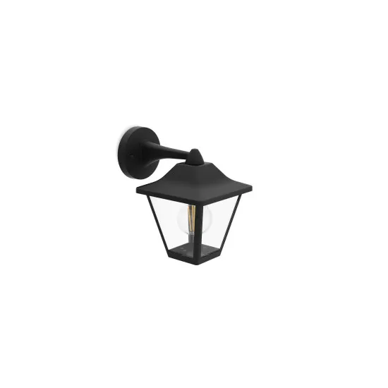 Philips Juli fekete kültéri falikar (PHI-8721103104977) E27 1 izzós IP44