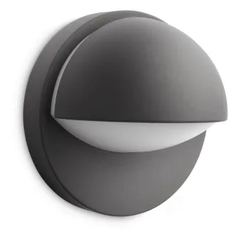 Philips June antracit kültéri fali lámpa (PHI-8719514385269) E27 1 izzós IP44