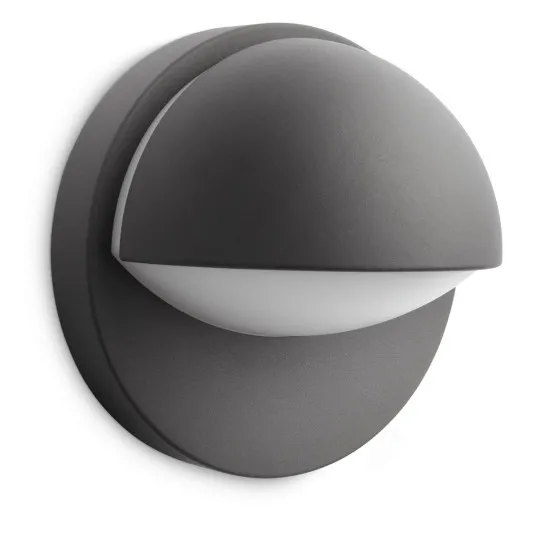 Philips June antracit kültéri fali lámpa (PHI-8719514385269) E27 1 izzós IP44