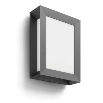 Philips Karp antracit LED kültéri fali lámpa (PHI-8718696131282) LED 1 izzós IP44