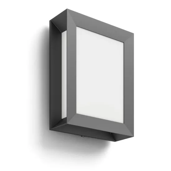 Philips Karp antracit LED kültéri fali lámpa (PHI-8718696131282) LED 1 izzós IP44