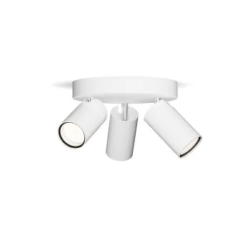 Philips Kosipo Spot fehér fürdőszobai mennyezeti spotlámpa (PHI-8720169299153) GU10 3 izzós IP44