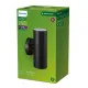 Philips Kylis fekete kültéri falikar (PHI-8720169266575) GU10 1 izzós IP44