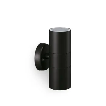 Philips Kylis fekete kültéri falikar (PHI-8720169266575) GU10 1 izzós IP44