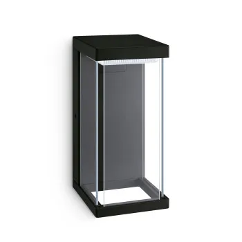Philips Kyrie fekete LED kültéri fali lámpa (PHI-8720169266759) LED 1 izzós IP44