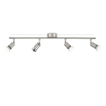 Philips Limbali nikkel mennyezeti spotlámpa (PHI-8718696133224) GU10 4 izzós IP20